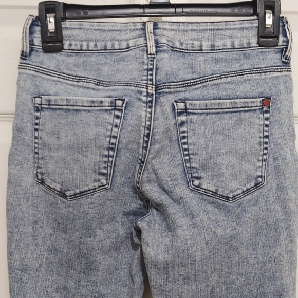 Bullhead High Rise Skinniest acid-washed Denim Jeans Sz 3 - Picture 5 of 13